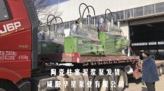 壓濾機入料泵發貨